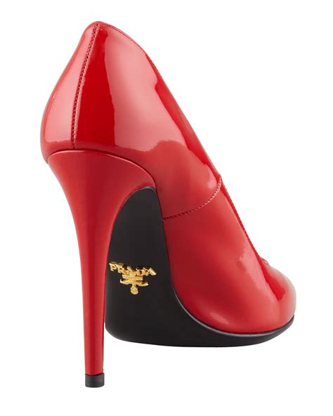 prada red monk shoes|prada heels red bottom.